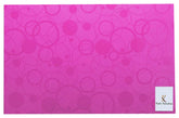 Kuber Industries Circle Design 6 Pieces PVC Refrigerator/Fridge Multipurpose Drawer Mat Set(Pink) - CTKTC032359